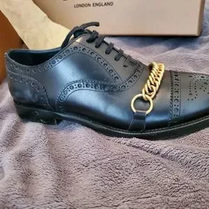 Burberry | Shoes | Burberry Link Detail Leather Brogues Mens 